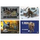 Альбом для малювання А4 20 л скоба з перфорацією 100 г/м2 Jurassic World Асорти малий 130592