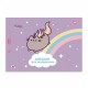 Альбом для рисования А4 20 л скоба с перфорацией 100 г/м2 Pusheen Ассорти дев 130589
