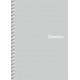 Блокнот А6 80 л спираль клетка пластик обл Genius 6805 Ассорти A6-080-6805K