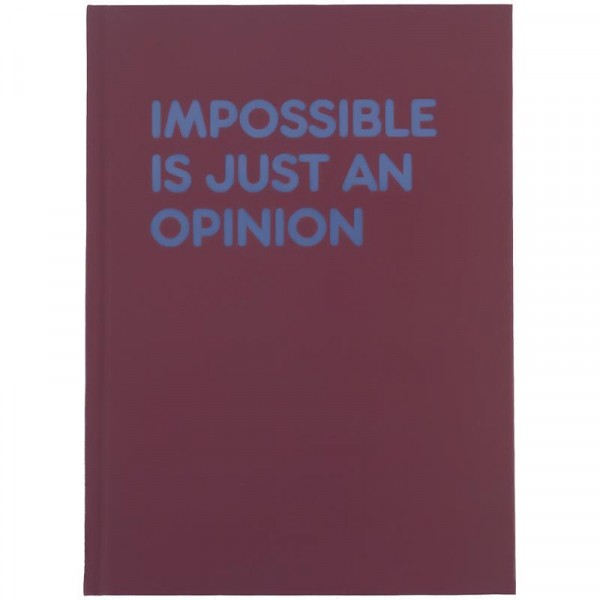 Книга записная А5 96 л твердая обл клетка Impossible 8458-1-A