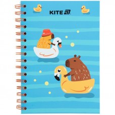 Блокнот А5 80 л спираль клетка картон обл Cute 2 K25-1911-2