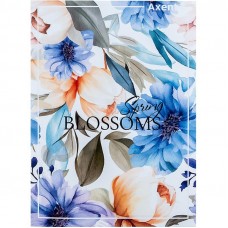 Тетрадь А4 96 л скоба клетка Spring Blossoms 4782-5-A