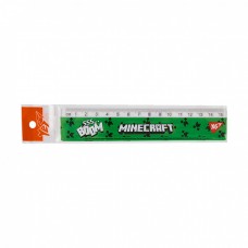 Линейка 15 см пластик Yes, Minecraft.Boom 370680