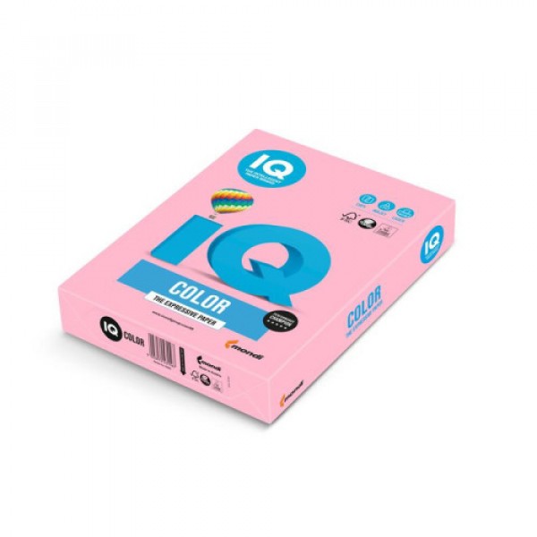 Папір А4 IQ Color OPI74 пастель світло-рожевий 160 г/м2 250 л IQCol A4/160 OPI74