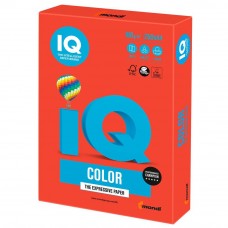 Бумага А4 IQ Color CO44 насыщенный кораллово красный 160 г/м2 250 л IQCol А4/160-CO44