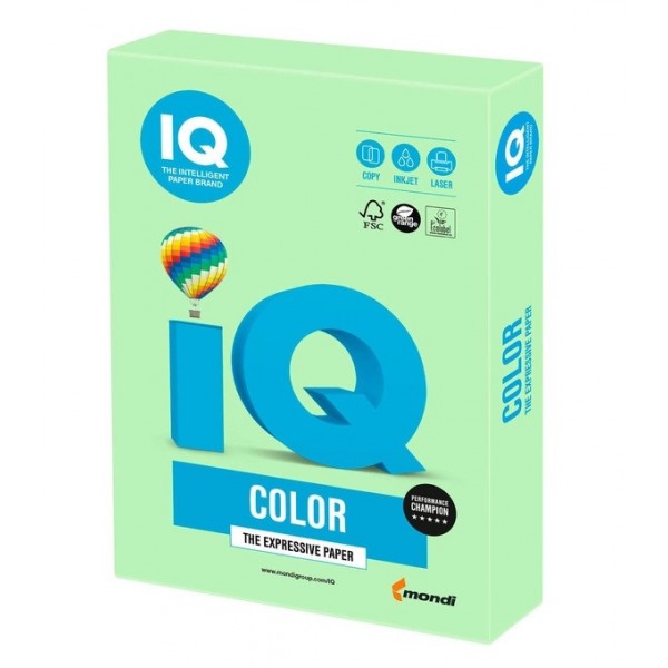 Папір А3 IQ Color MG28 зелений пастель 160 г/м2 250 л IQCol A3/160 MG28