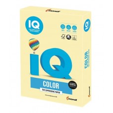 Бумага A3 IQ Color YE23 пастель светло-желтый 160 г/м2 250 л IQCol A3 /160 YE23