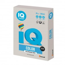 Бумага А4 IQ Color GR21 средний серый IQCol А4/80-GR21
