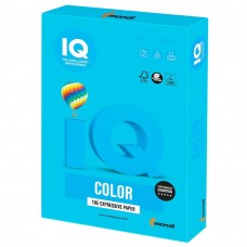 Бумага А4 IQ Color AB48 насыщенный голубой 160 г/м2 250 л IQCol А4/160-АВ48