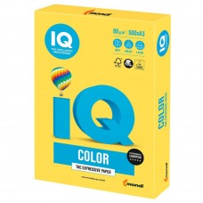 Бумага А3 IQ Color CY39 насыщенный ярко желтый IQCol A3/80-CY39