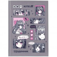 Щоденник 48л, тб. обкладинка, блок 70 г/м Anime K25-262-3