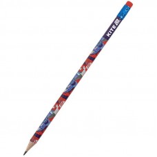 Олівець графітний Kite TF HB з гумкою TF25-056