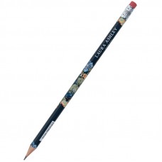 Карандаш графитный Axent LA Gorgeous HB с ластиком 9009/36-22-A