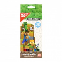 Карандаши Yes Minecraft  12 цв. 290760