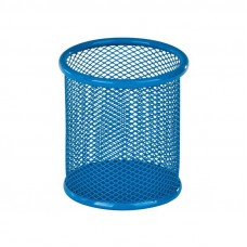 Подставка для ручек круглая Kite 80*100  металл, голубая K17-2110-07