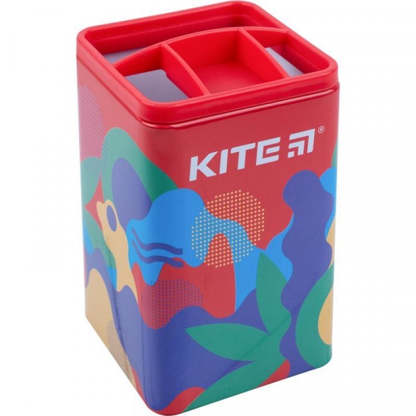 Подставка для ручек квадратная Kite Fantasy металл K22-105