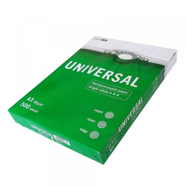 Бумага офисная А3 Smart Line UNIVERSAL 500 л SL O А3/80 СЛ