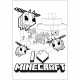 Розмальовка А4 Yes Minecraft_2 743219