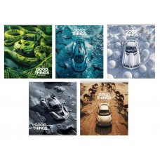 Тетрадь 60 л клетка УФ лак 3468 Good thing 2025 мал 060-3468K