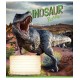 Тетрадь 12 л клетка 3310 Dinosaur 2025 мал 012-3310K