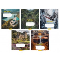 Тетрадь 60 л клетка 3548 The world 2025 уни 060-3548K