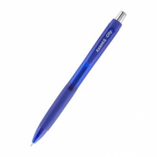 Ручка шариковая автомат Axent City 0,7 синяя AB1082-02-A
