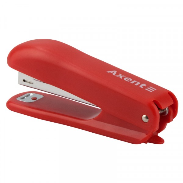 Степлер 15 арк пластик Axent Standard №10/5, червоний 4222-06-A