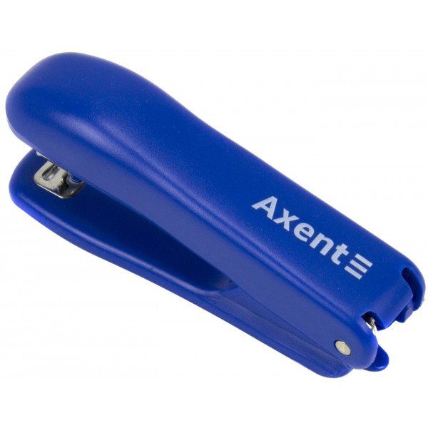 Степлер 15 арк пластик Axent Standard №10/5, синій 4222-02-A