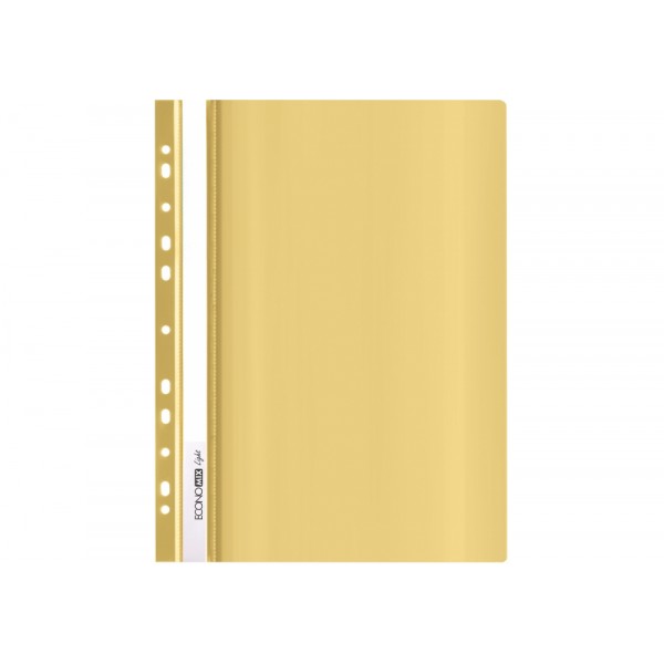 Папка-швидкозшивач Economix Light (Econom) А4, жовта E38504-05