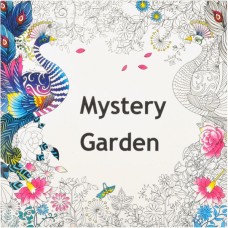 Розмальовка В4 антистрес Mystery Garden 12 стор