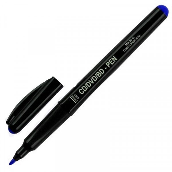 Маркер CD-Pen Centropen 4606/03 1 мм, синий
