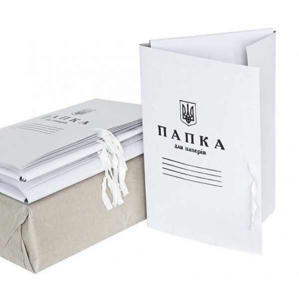 Папка на завязках А4 Дело