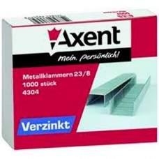 Скобы №23/8 Axent 4304-A