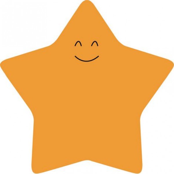 Стікери Axent Star 70*70 мм, 50 л, 2444-03-A