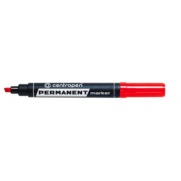 Маркер 8576 Permanent клиновидный, красный