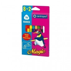 Фломастери Centropen Magic 8 кол. + 2 2549/10