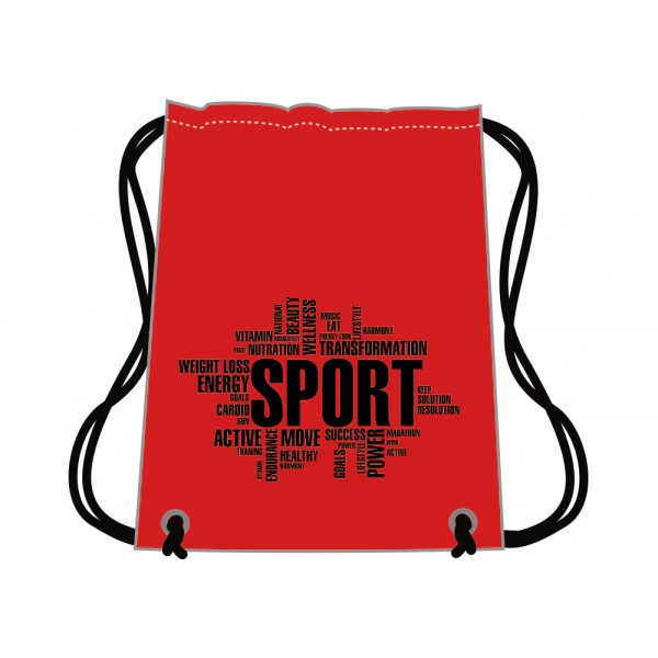 Сумка для обуви Sport красная