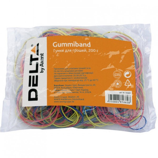 Резинки для денег Delta 200 г D4621