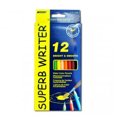 Олівці акварельні Marco Superb Writer акварельні з пензликом 12 кольорів 4120-12CB