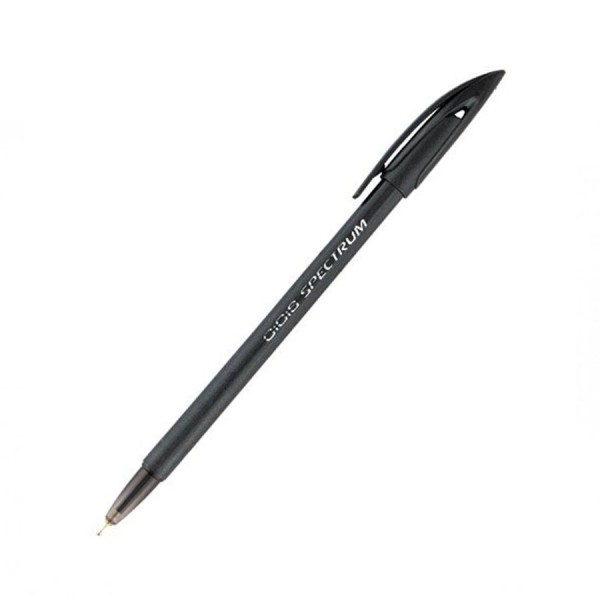 Ручка шариковая масляная Unimax Spectrum, черная UX-100-01